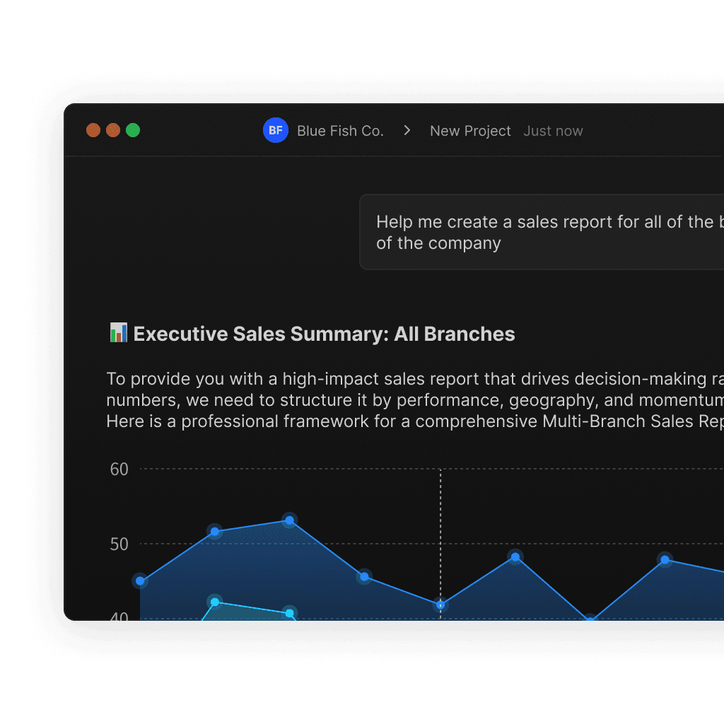 Generative Interface Table